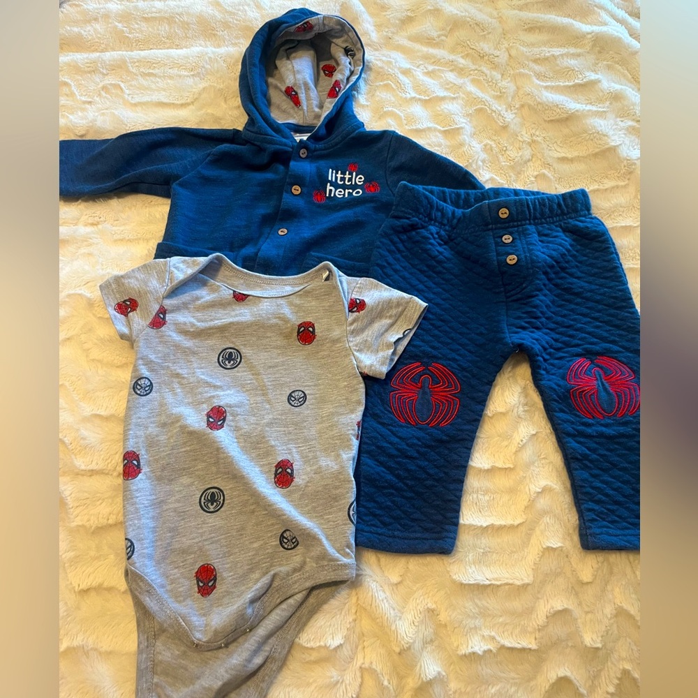 12M Marvel Spiderman Matching Set